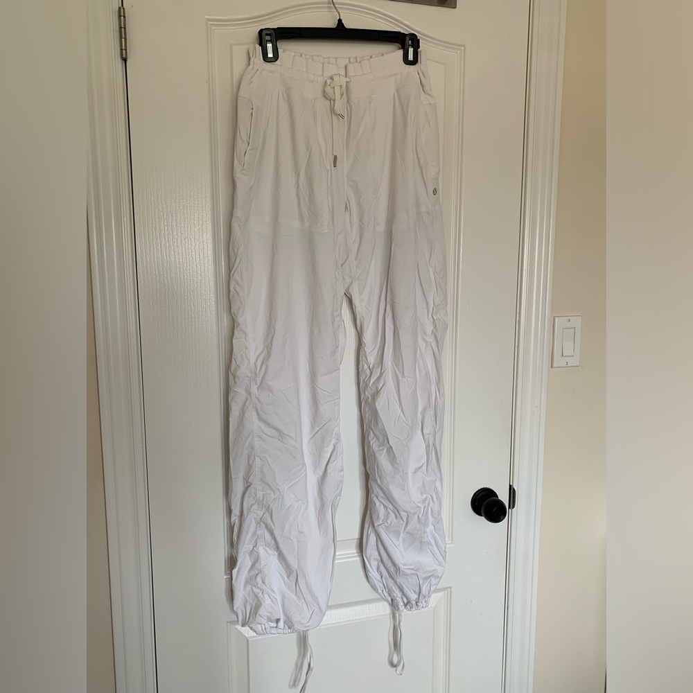 lululemon athletica White Lightweight Drawstring Jogger Pants